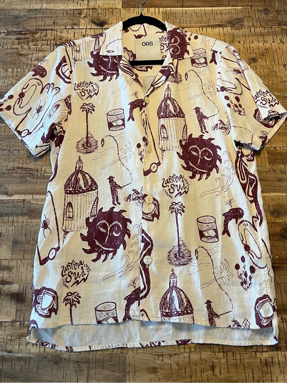 OAS Cuban Short Sleeve Shirt
